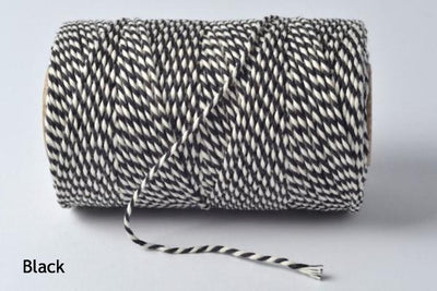 Baumwollschnur, Bakers Twine Black