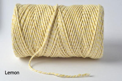 Baumwollschnur, Bakers Twine Lemon