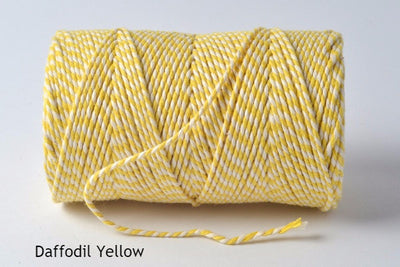 Baumwollschnur, Bakers Twine Daffodil