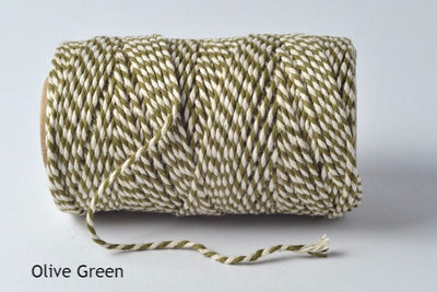 Baumwollschnur, Bakers Twine Olive Green