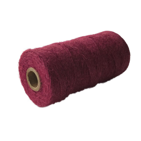 Juteschnur 2mm, 100m, Wild Berry
