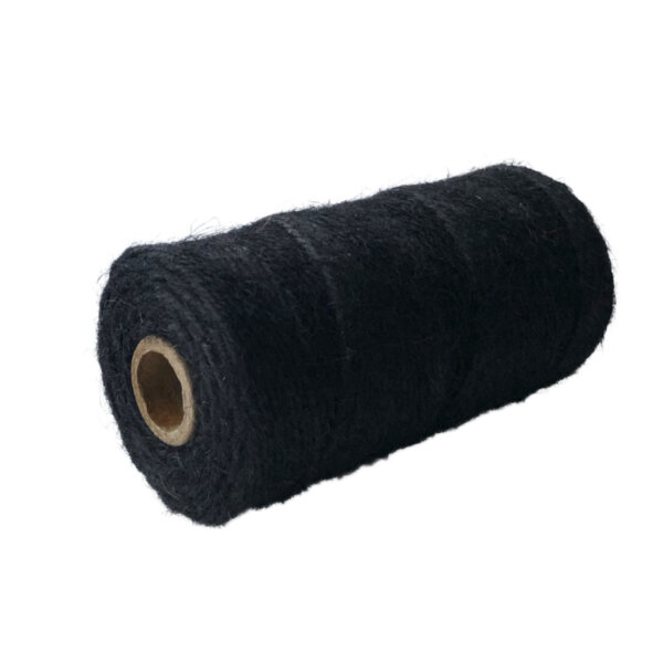 Juteschnur 2mm, 100m, Coal
