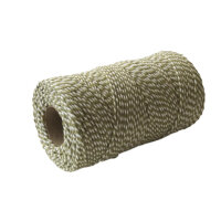 Baumwollschnur 100m, Olive Green