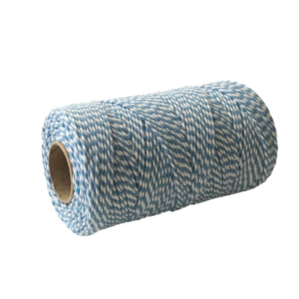 Baumwollschnur 100m, Sky Blue