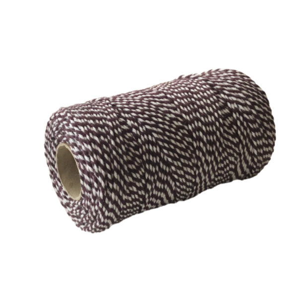 Baumwollschnur 100m, Brown