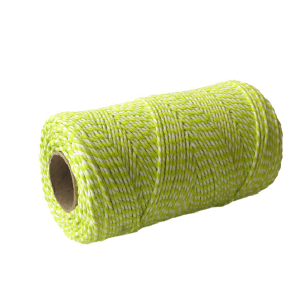 Baumwollschnur 100m, Spring Green