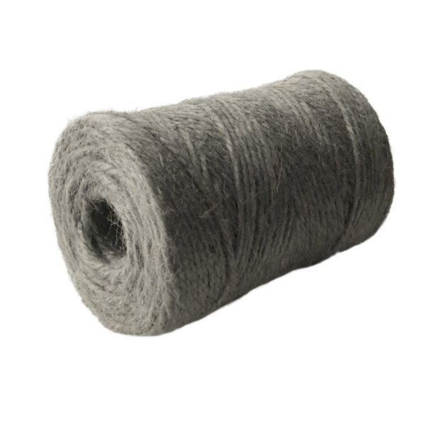 Juteschnur 3mm, 100m, Grey