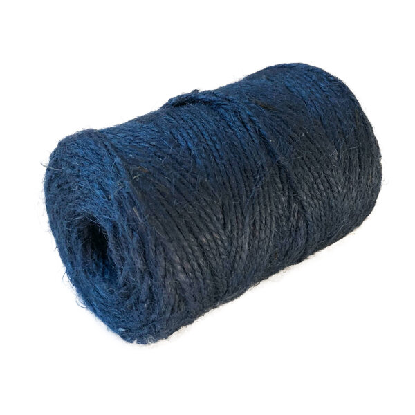 Juteschnur 3mm, 100m, Blue