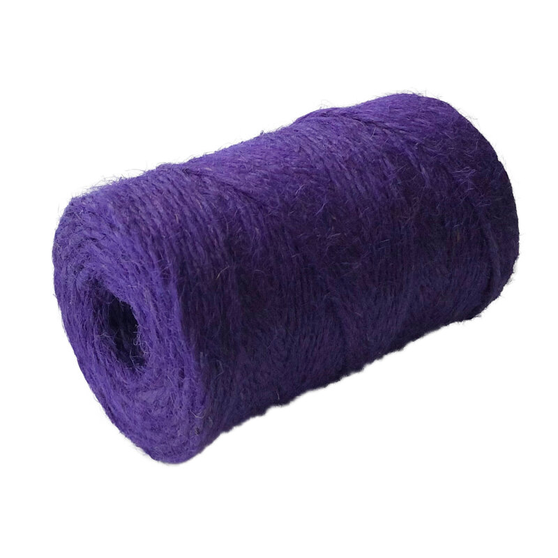 Juteschnur 3mm, 100m, Violet
