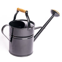 Gießkanne mit Holzgriff, 5l, Kensington Black