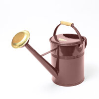 Gießkanne mit Holzgriff Profi, 9l, Vintage Red