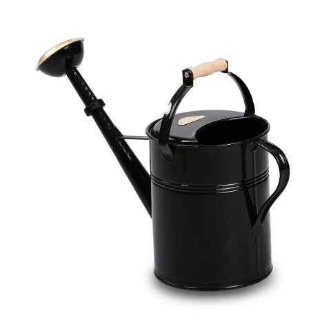 Gießkanne mit Holzgriff Profi, 9l, Kensington Black