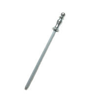 Mini-Wetzstahl mit Aluminiumgriff